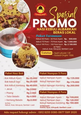 Nasi Kebuli Terdekat Dari Lokasi Saya di Tanah Baru, Depok - Jawa Barat WA 081282350080